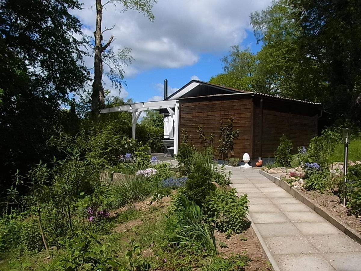 Waldhuette Am See Klingberg Kültér fotó